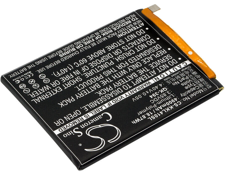 3.85V, Li-Polymer, 4900mAh, SmartPhone battery fits 360, Qiku, Qk-394, 1505-a01, 1505-a02, 18.87Wh Mobile, SmartPhone Cameron Sino Technology Limited (Smartphone)