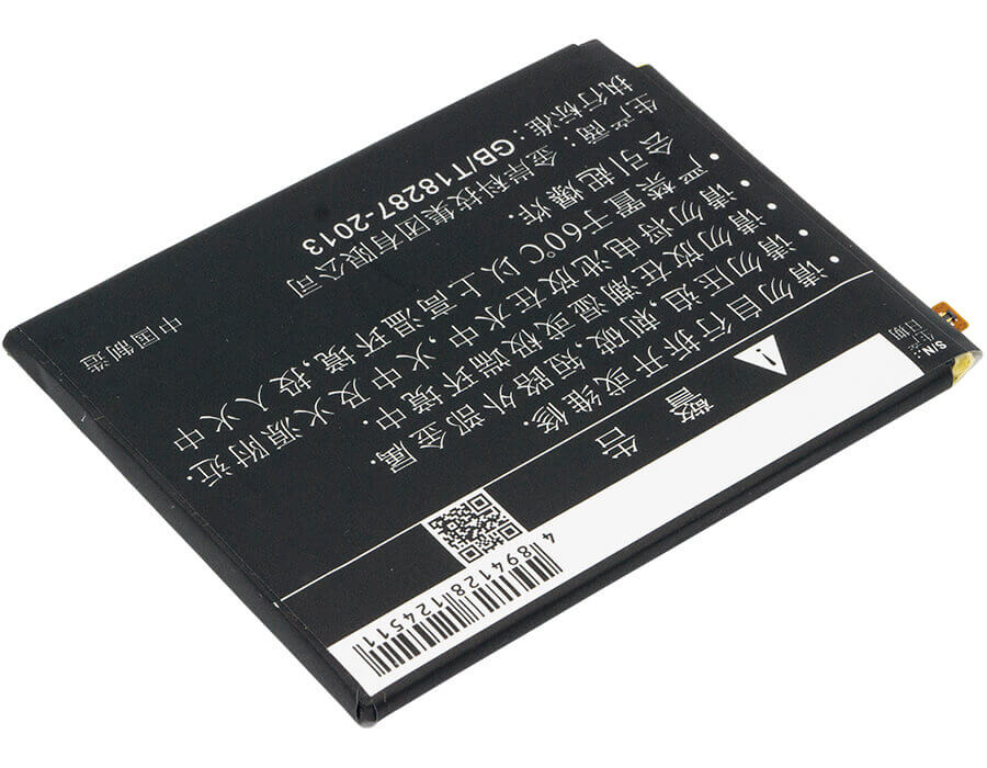 3.85V, Li-Polymer, 4900mAh, SmartPhone battery fits 360, Qiku, Qk-394, 1505-a01, 1505-a02, 18.87Wh Mobile, SmartPhone Cameron Sino Technology Limited (Smartphone)