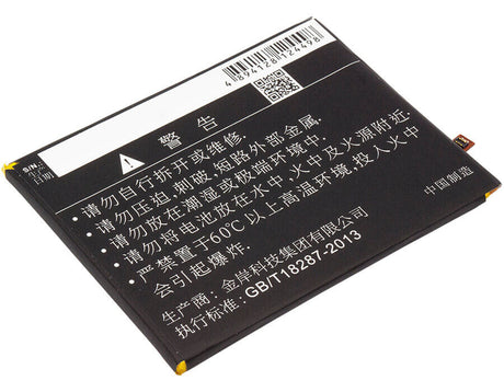3.85V, Li-Polymer, 3600mAh, SmartPhone battery fits Qihoo, 360, Qk-392, 1509-a00, Q5 Plus, 13.86Wh Mobile, SmartPhone Cameron Sino Technology Limited (Smartphone)