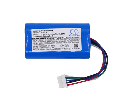 7.4V, Li-ion, 2600mAh, Remote Controller battery fits 3dr, Ab11a, Solo Transmitter, 19.24Wh Remote Controller Cameron Sino Technology Limited
