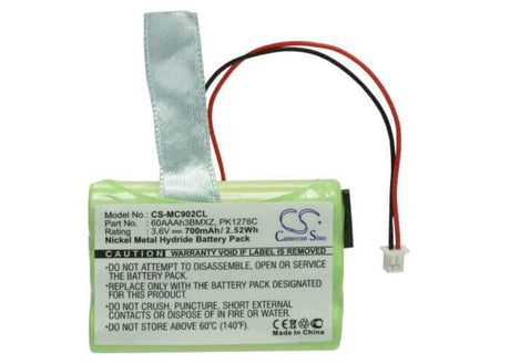 Cordless Phone Battery For Aastra, M910, M915, M920, M921, 3.6v, 700mah - 2.52wh Cordless Phone Cameron Sino Technology Limited (Cordless Phone)