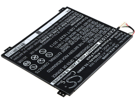 Battery For Acer, Ao1-431-c139, Ao1-431-c4xg, Ao1-431-c7f9, Ao1-431-c8g8 11.4v, 4700mah - 53.58wh Notebook, Laptop Cameron Sino Technology Limited   