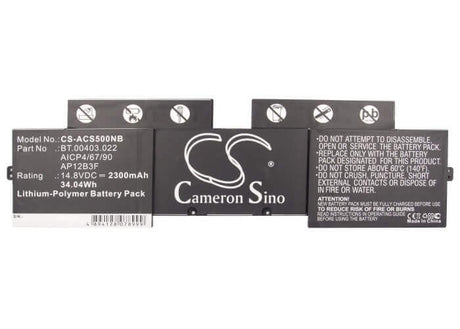 Battery For Acer Aspire S5, Aspire S5-391, Aspire S5-391-6836 14.8v, 2300mah - 34.04wh Notebook, Laptop Cameron Sino Technology Limited   