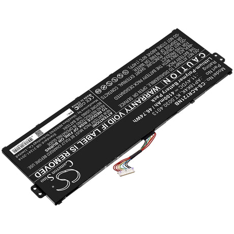Battery For Acer, Chromebook 311 C721 R721t, Chromebook Spin 311 R721t 11.4v, 4100mah - 46.74wh Notebook, Laptop Cameron Sino Technology Limited   