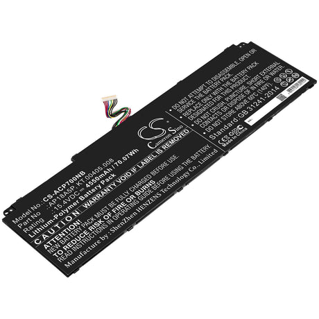 Battery For Acer, Conceptd 9 Cn917-71, Conceptd 9 Cn917-71-90cx 15.4v, 4550mah - 70.07wh Notebook, Laptop Cameron Sino Technology Limited (Suspended)