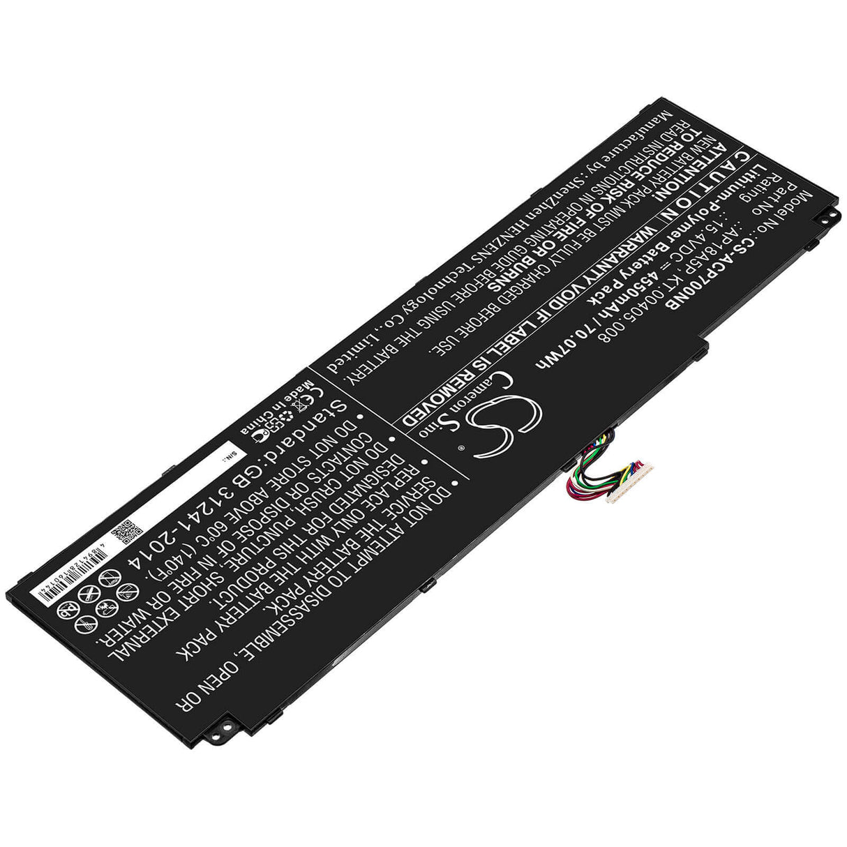 Battery For Acer, Conceptd 9 Cn917-71, Conceptd 9 Cn917-71-90cx 15.4v, 4550mah - 70.07wh Notebook, Laptop Cameron Sino Technology Limited (Suspended)