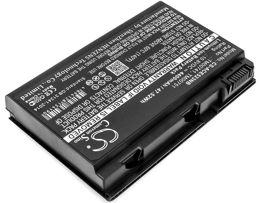 Battery For Acer, Extensa 5120, Extensa 5210, Extensa 5210-300 10.8v, 4400mah - 47.52wh Notebook, Laptop Cameron Sino Technology Limited   