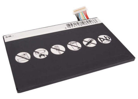 3.7V, Li-Polymer, 3420mAh, Tablet battery fits Acer, (1icp4/68/110), Iconia Tab A110, 12.58Wh Tablet Cameron Sino Technology Limited (Suspended)