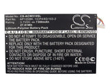 3.7V, Li-Polymer, 7300mAh, Tablet battery fits Acer, 1icp4/83/103-2, Aspire P3-171-3322y2g06as, Aspire P3-1715333y2g12as, 27.01Wh Tablet Cameron Sino Technology Limited