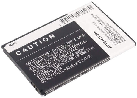 3.7V, Li-ion, 1300mAh, SmartPhone battery fits Acer, Ba-z1-001, Liquid Z110 Dou, Liquid Z120, 4.81Wh Mobile, SmartPhone Cameron Sino Technology Limited (Smartphone)