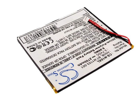 3.7V, Li-Polymer, 2700mAh, PDA battery fits Acer, Fujitsu, Gateway, H50b, N10, 9.99Wh PDA, Pocket PC Cameron Sino Technology Limited