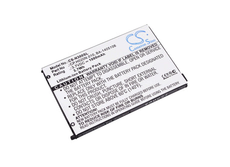 3.7V, Li-ion, 1000mAh, PDA battery fits Socketmobile, Ba-1405106, C500, C510, 3.7Wh PDA, Pocket PC Cameron Sino Technology Limited (Suspended)