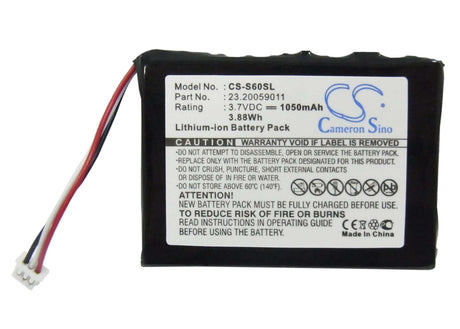 3.7V, Li-ion, 1050mAh, PDA battery fits Acer, 23.20059011, S10, S50, 3.89Wh PDA, Pocket PC Cameron Sino Technology Limited