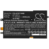 Battery For Acer, Swift 7 2019, Swift 7 Sf714-52t, Swift 7 Sf714-52t-52dj 11.55v, 2650mah - 30.61wh Notebook, Laptop Cameron Sino Technology Limited (Suspended)   