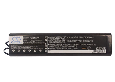 10.8V, Ni-MH, 4000mAh, Equipment battery fits Keysight, Acterna, 72r6893, Anritsu Lite3000(E), Exfo Ftb-100, 43.2Wh Equipment, Survey, Test Cameron Sino Technology Limited