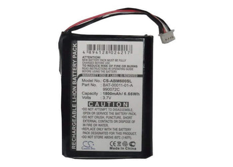 3.7V, Li-ion, 1800mAh, RAID Controller battery fits Ibm, Lenovo, Adaptec, 13n2256, 2218300-r, 4800sas, 6.66Wh RAID Controller Cameron Sino Technology Limited