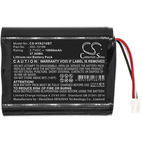 Alarm Battery For Adt, Command Smart Security Panel, Honeywell, Ai05-2 3.7v, 10000mah - 37.00wh Alarm System Cameron Sino Technology Limited   