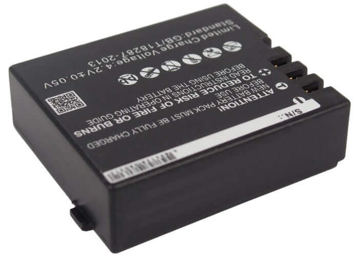 Camera Battery For Aee Sd18, Sd19, Sd20, Sd21, 3.7v, 900mah - 3.33wh Camera Cameron Sino Technology Limited (Suspended)