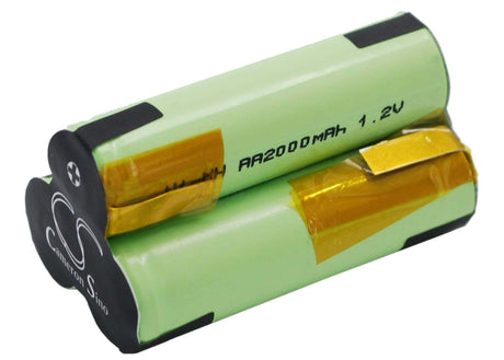 3.6V, Ni-MH, 2000mAh, Vacuum battery fits Black&decker, Electrolux, Fm 36, Junior 2.0, 7.20Wh Vacuum Cameron Sino Technology Limited