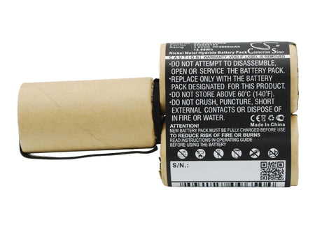 3.6V, Ni-MH, 3600mAh, Vacuum battery fits Aeg, Electrolux Fm, 12.96Wh Vacuum Cameron Sino Technology Limited