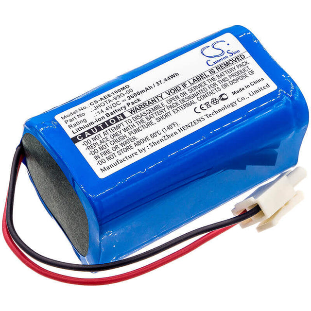 14.4V, Li-ion, 2600mAh, Medical battery fits Aeonmed, Jhota-99g-00, A100p, 37.44Wh Medical Cameron Sino Technology Limited (Medical)