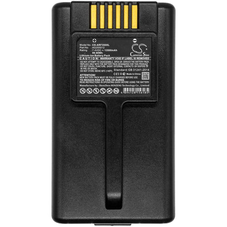 7.4V, Li-ion, 13500mAh, Equipment battery fits Aeroflex, Ag205012, IFR, Marconi, 99.9Wh Equipment, Survey, Test Cameron Sino Technology Limited