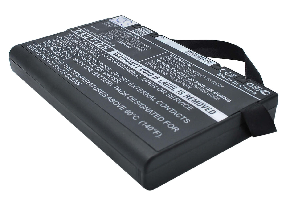 10.8V, Li-ion, 6600mAh, Medical battery fits Agilent, Fiberpa, Anritsu, Ge, Tektronix, Ni2020, Dso5014a, Mso6054a, 71.28Wh Medical Cameron Sino Technology Limited (Medical)