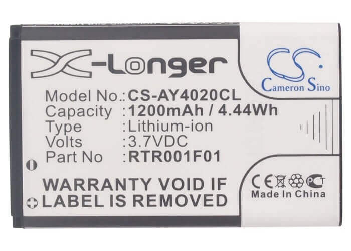 3.7V, Li-ion, 1200mAh, Cordless Phone battery fits Mitel, Nec, Nortel, Rtx, T-com, Uniden, 10000058, Dect 60, Dect 60 Ip, 4.44Wh Cordless Phone Cameron Sino Technology Limited (Cordless Phone)