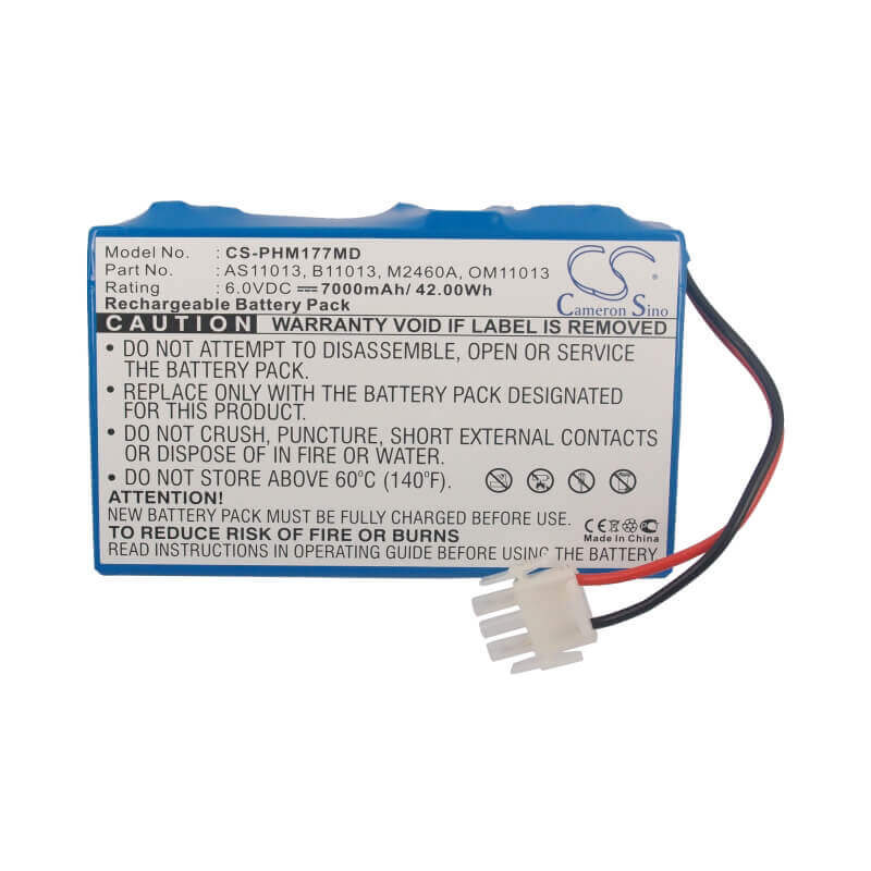 6.0V, Sealed Lead Acid, 7000mAh, Medical battery fits Agilent, Hp, Philips, As11013, 200i Pagewriter, 42.00Wh Medical Cameron Sino Technology Limited (Medical)