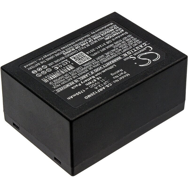 11.1V, Li-ion, 1700mAh, Medical battery fits Ahram Biosystems, P2010, Palm Pcr G1-12, Uf12-a, 18.87Wh Medical Cameron Sino Technology Limited (Medical)