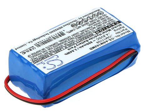 4.8V, Ni-MH, 800mAh, Medical battery fits Air Shields-vickers, Om11158, Jm102 Jaundice Mete, 3.84Wh Medical Cameron Sino Technology Limited (Medical)