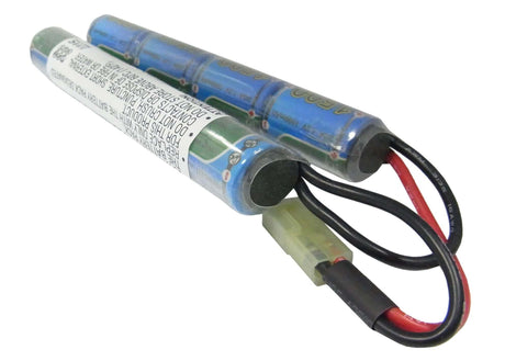 Battery For Airsoft Guns, G36c, M4a1-ris, M4a1, Car15, Mp5a5, Mc51, Fnp90, Augrt,augm, G3a4, G36, Steyr 9.6v, 1500mah - 14.40wh Airsoft Guns Cameron Sino Technology Limited   