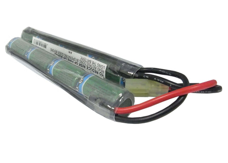 Battery For Airsoft Guns, G36c, M4a1-ris, M4a1, Car15, Mp5a5, Mc51, Fnp90, Augrt,augm, G3a4, G36, Steyr 9.6v, 1500mah - 14.40wh Airsoft Guns Cameron Sino Technology Limited   