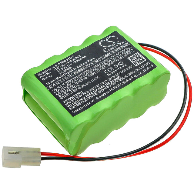 12.0V, Ni-MH, 1800mAh, Medical battery fits Alaris Medicalsystems, 125-00-444900968, Infusion Pump 231, Infusion Pump 531, 21.60Wh Medical Cameron Sino Technology Limited (Medical)