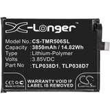 3,85V, Li-Polymer, 3850mAh, batterie de smartphone compatible avec Tcl, Verizon, Alcatel, T-mobile, Tlp038d1, 3l 2020, 5028d, 14,82Wh Mobile, Smartphone Cameron Sino Technology Limited (Smartphone)