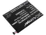 3,8V, Li-Polymer, 4000mAh, batterie de smartphone compatible avec Alcatel, Tlp040d2, 9007t, One Touch Pixi 3 7, 15,2Wh Mobile, Smartphone Cameron Sino Technology Limited (Smartphone)