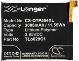 3.85V, Li-Polymer, 3000mAh, SmartPhone battery fits T-mobile, Lively, Metropcs, Greatcall, Alcatel, Tlp029c1, 5049s, 5049w, 11.55Wh Mobile, SmartPhone Cameron Sino Technology Limited (Smartphone)