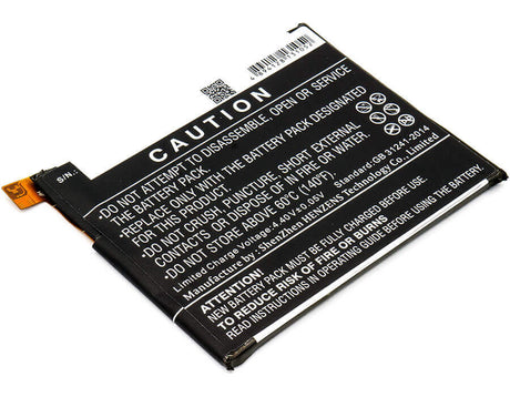 3.85V, Li-Polymer, 3000mAh, SmartPhone battery fits T-mobile, Lively, Metropcs, Greatcall, Alcatel, Tlp029c1, 5049s, 5049w, 11.55Wh Mobile, SmartPhone Cameron Sino Technology Limited (Smartphone)