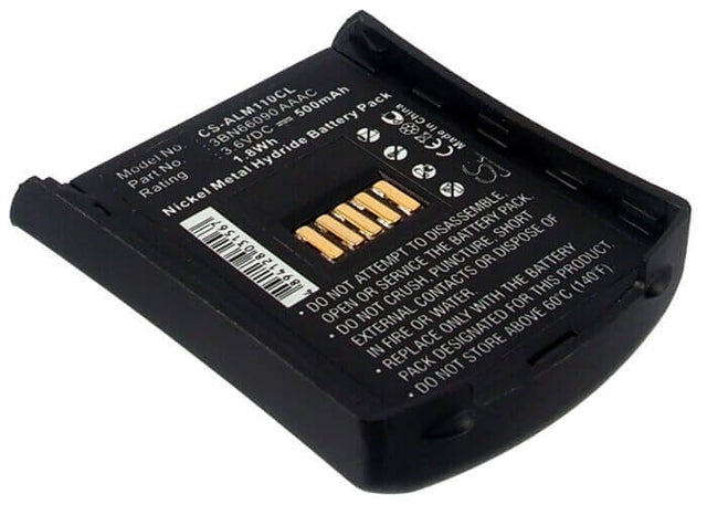 3.6V, Ni-MH, 500mAh, Cordless Phone battery fits Alcatel, 3bn66089 Aaac, Mobile 100 Reflexes, 1.8Wh Cordless Phone Cameron Sino Technology Limited (Cordless Phone)