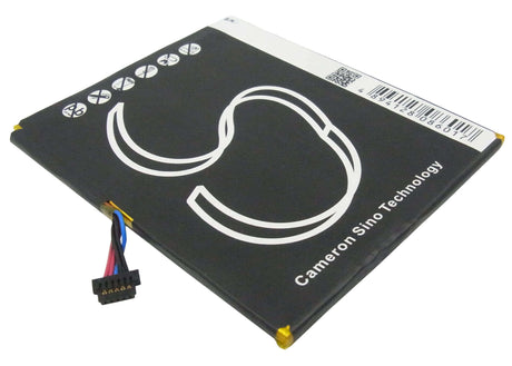 3.7V, Li-Polymer, 4150mAh, Tablet battery fits Alcatel, Cab4160000c1, One Touch Evo 7, Ot-t70, 15.36Wh Tablet Cameron Sino Technology Limited