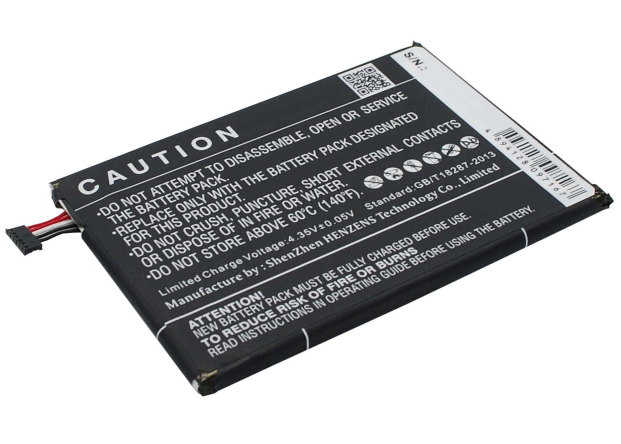 3.8V, Li-Polymer, 3100mAh, SmartPhone battery fits Alcatel, Orange, Tlp031c1, M811, M812, 11.78Wh Mobile, SmartPhone Cameron Sino Technology Limited (Smartphone)