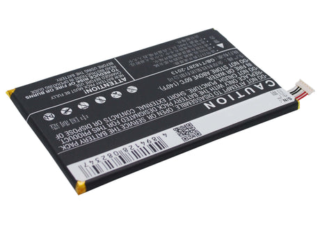 3.8V, Li-Polymer, 3400mAh, SmartPhone battery fits Srf, Alcatel, Tcl, Tlp034b1, A995l, Hero N3, 12.92Wh Mobile, SmartPhone Cameron Sino Technology Limited (Smartphone)