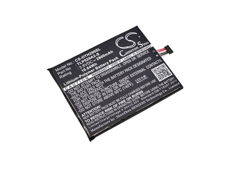 3.8V, Li-Polymer, 2800mAh, SmartPhone battery fits Tcl, Alcatel, Tlp029a2-s, Baal6045y, One Touch Idol 3 5.5, 10.64Wh Mobile, SmartPhone Cameron Sino Technology Limited (Smartphone)