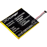 3,8V, Li-Polymer, 2500mAh, Batterie de smartphone compatible avec Alcatel, Tlp025gc, One Touch Pixi 4 7.0, One Touch Pixi 4 7.0 3g, 9,5Wh Mobile, Smartphone Cameron Sino Technology Limited (Smartphone)