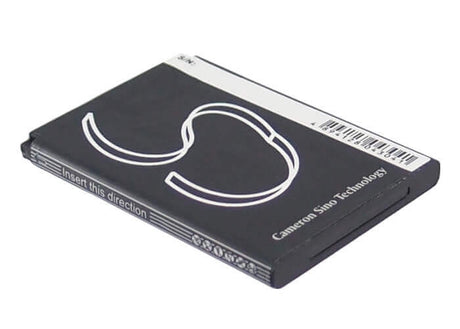 3.7V, Li-ion, 600mAh, SmartPhone battery fits Alcatel, Vodafone, B-u9x, Gyari, One Touch 108, 2.22Wh Mobile, SmartPhone Cameron Sino Technology Limited (Smartphone)