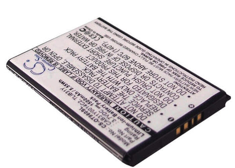 3.7V, Li-ion, 1500mAh, SmartPhone battery fits Alcatel, Cricket, Cab31y0008c2, Authority, One Touch 955, 5.55Wh Mobile, SmartPhone Cameron Sino Technology Limited (Smartphone)