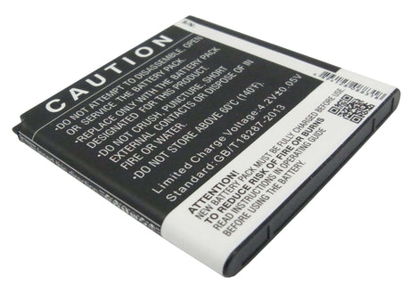 3.7V, Li-ion, 1650mAh, SmartPhone battery fits Base, Vodafone, Alcatel, Tli015a1, One Touch 975, One Touch 975n, 6.11Wh Mobile, SmartPhone Cameron Sino Technology Limited (Smartphone)