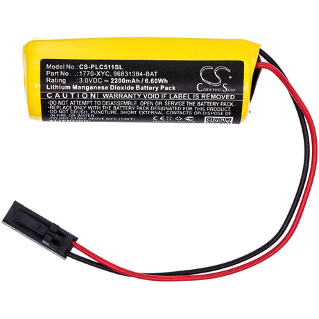 PLC Battery for Allen Bradley, 1770-xyc, 1770-xyc/a, 9556902-lith, 96831384-bat 3v, 2200mah PLC Cameron Sino Technology Limited