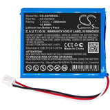 7.4V, Li-ion, 2000mAh, Equipment battery fits Alpsat, As1005060, Satfinder Spare Part SF03-BT, 14.8Wh Equipment, Survey, Test Cameron Sino Technology Limited