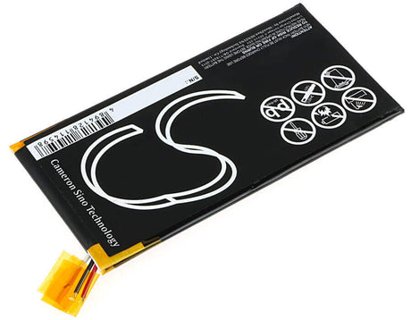 3.8V, Li-Polymer, 4000mAh, SmartPhone battery fits Amazing, Li3740t42p3hd57034, P6, 15.2Wh Mobile, SmartPhone Cameron Sino Technology Limited (Smartphone)